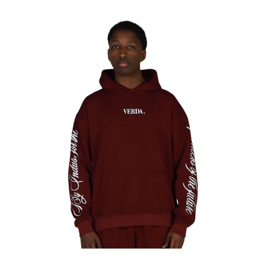 Verda maroon hoodie